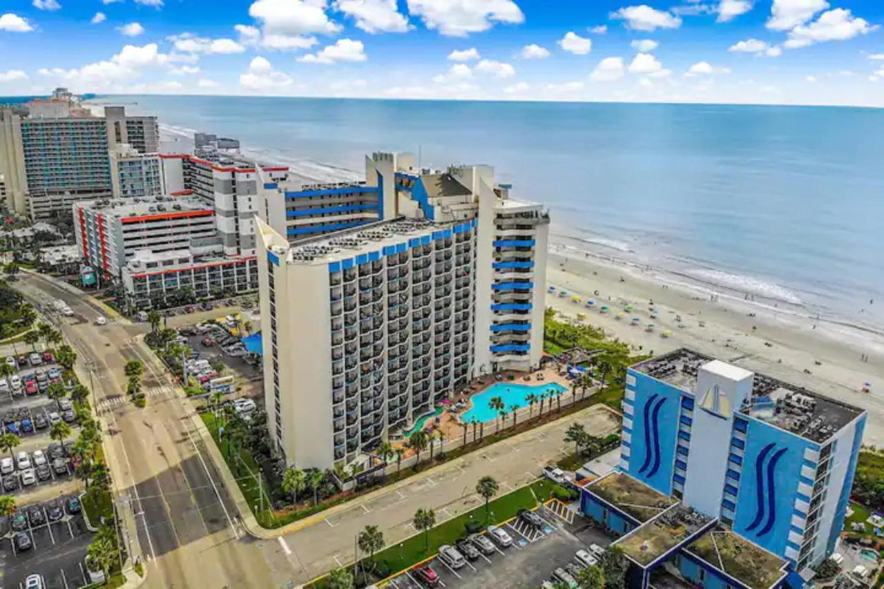 New ! Unique Oceanfront Condo At Ocean Reef Resort-Free Parking - Amazing Pools マートルビーチ エクステリア 写真