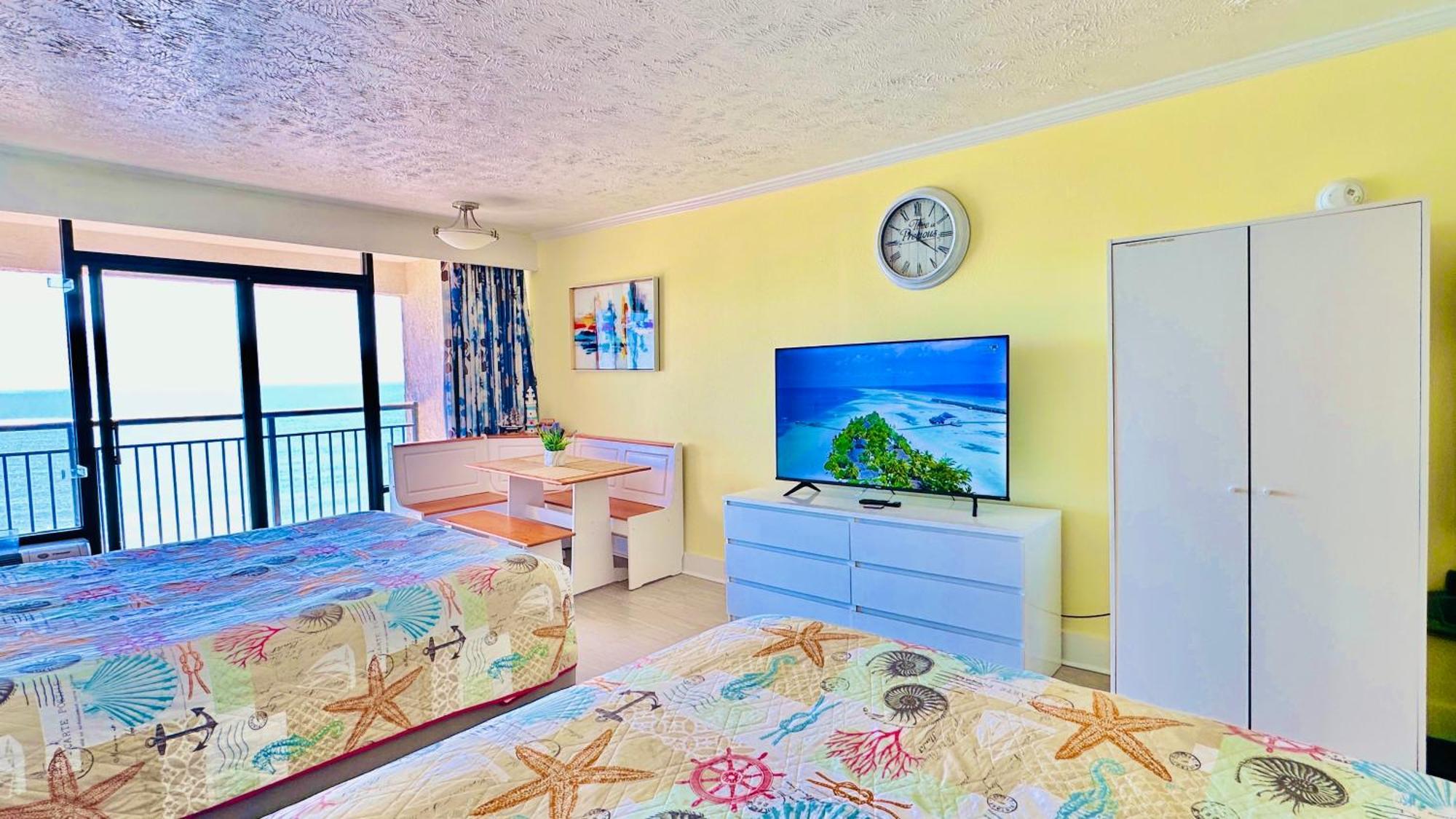 New ! Unique Oceanfront Condo At Ocean Reef Resort-Free Parking - Amazing Pools マートルビーチ エクステリア 写真