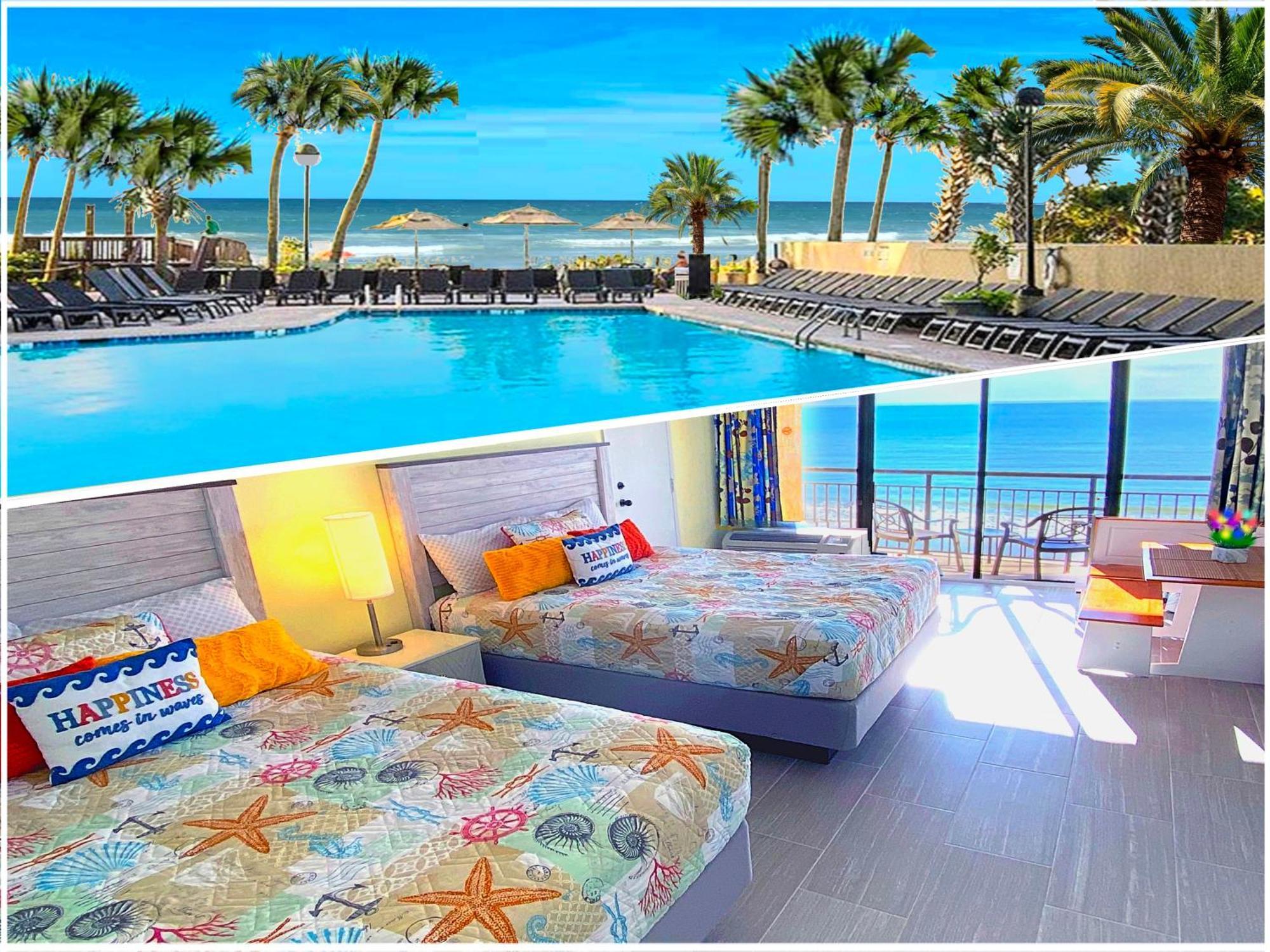 New ! Unique Oceanfront Condo At Ocean Reef Resort-Free Parking - Amazing Pools マートルビーチ エクステリア 写真